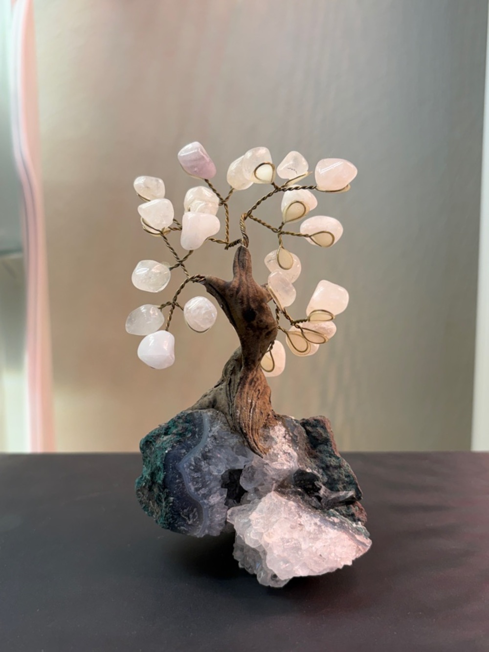 Gemstone Crystal Tree Sculpture